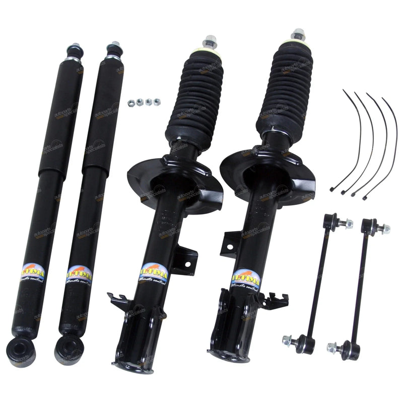 Ford Escape 4x Front + Rear Gas Strut / Shock Absorbers (2001-2010)