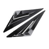 Hyundai Elantra 2 x Gloss Black Side Vent Window Louvers (2021-2024)