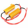 LED Bulb Fast Hyper Flash Turn Signal Kit 6-ohm 50W Load Resistor (N/A)