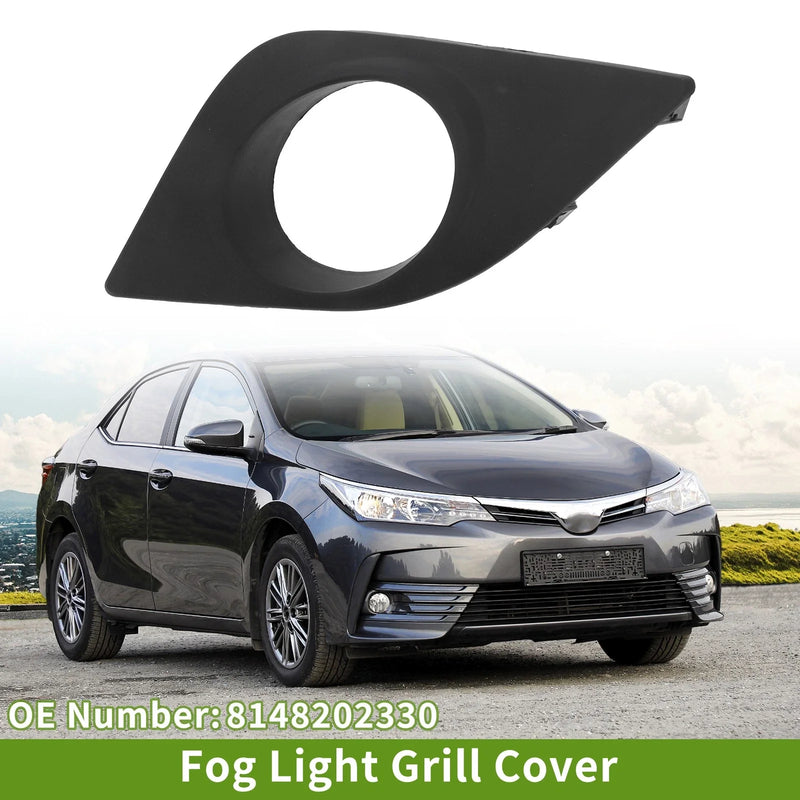 Toyota Corolla 1 Pc Front Left Fog Light Grill (2014-2016)