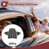 Toyota Vios 10 Pcs Carbon Fiber Door Pillar Trim (2014-2023)