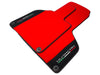 Lamborghini Huracan with Alcantara Leather Red Floor Mats (2014-2023)