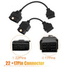 Toyota OBD1 to OBD2 Adapter Cables (22-Pin & 16-Pin)