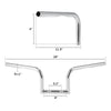 Harley Sportster XL883 XL1200 6" Rise 1" Handlebar (2007-2014)