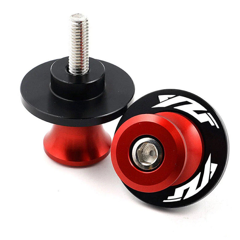 Yamaha YZF R1 R3 R6 CNC Red Swingarm Spools Slider Screws M6
