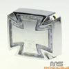Harley Chopper Motorcycle 79-23 Chrome LED Brake Tail Light