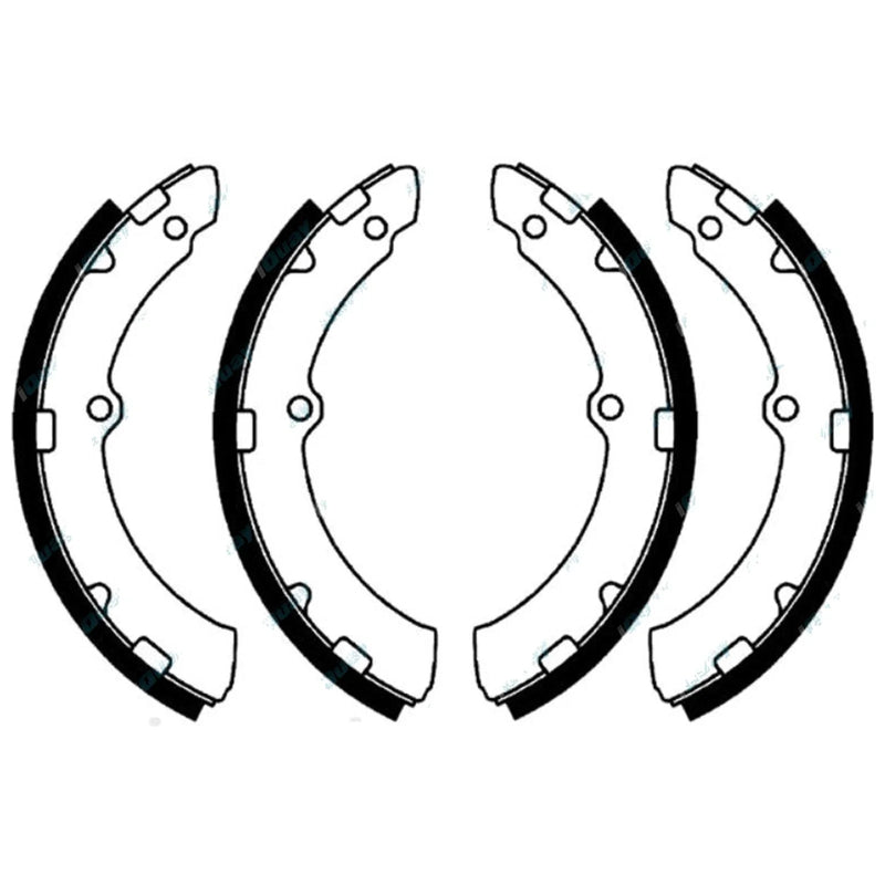 Toyota Dyna BU100R 3.4L 3B (1995-2003) RWD Rear Brake Shoes Set
