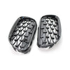 BMW 3 Series Glossy Black Front Kidney Grille Diamond Grille (2010-2013)