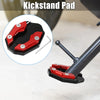 Honda Black Red Set Aluminum Alloy Kickstand Plate Pad