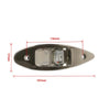 2x Red+Green Marine Boat Navigation LED Side Light Vertical Mount Lamp 12V