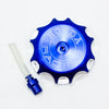 200cc 250cc PIT Dirt Bike BLUE Alloy CNC Gas Fuel Tank Cap Breather