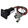 Single Actuator 12 / 24 Volt Lenco Trim Tab Switch Kit Standard Integrated