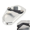 BMW R1300GS Silver Kickstand Side Stand Enlarger Pad (2023-2024)