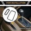 Jeep Wrangler Center Console Gear Shift Ring Cover Trim (2007-2018)