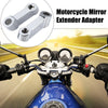 Honda Yamaha 1 Pair 10mm 8mm Mirror Extend Adapter