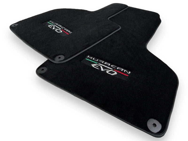 Lamborghini Huracan EVO Black Floor Mats (2014-2023)