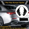 BMW 3 Series G20 330i 330e M340i Gloss Black ABS Rear Bumper Spoiler