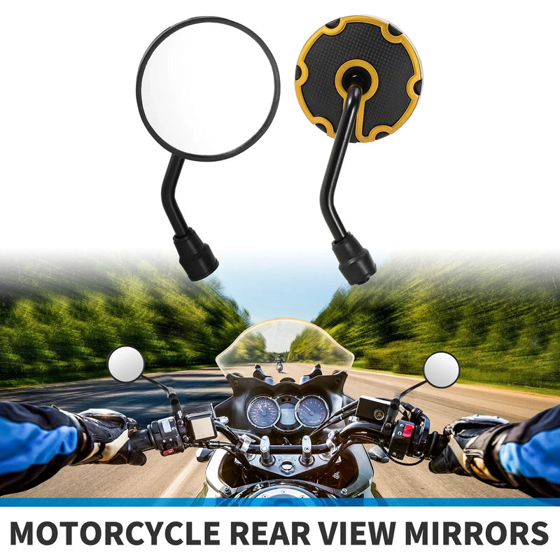 Motorcycle M10 Rear View Mirrors