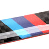 BMW 4 x Carbon Door Scratch Bumper Scuff Trim Stickers