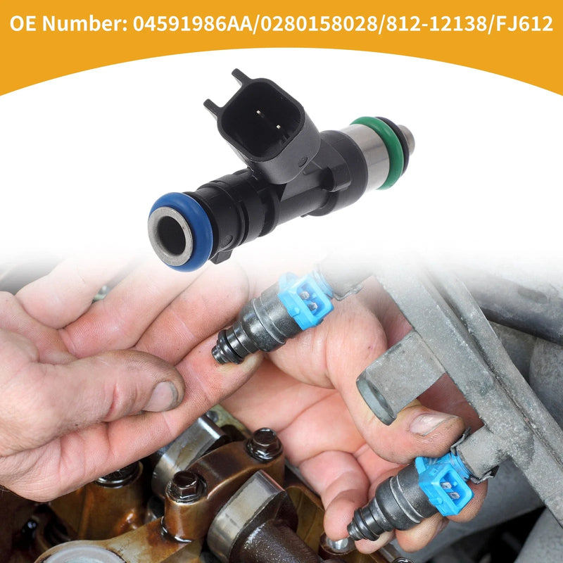 Dodge Avenger 2.7L 3.5L (2008-2010) - 1 x No.04591986AA / 02801580282 Fuel Injector