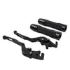 Suzuki GSXR600 / 750 Black Extendable Brake Clutch Levers Grip Set (2006-2023)