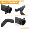 Ford Mondeo (2000-2007) Rubber Black 1 x Piece Radiator Hose