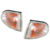 Corner Light Indicator Lamp L+R Fits Mitsubishi Lancer Mirage Sedan 1992-96 D06
