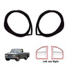 Pair Door Rubber Weatherstrip Fits Datsun 520 521 Ute 1300 Truck Pickup 1966-72