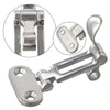 Assured Boat Lock Hatch Deck Hinge with Adjustable Latch Fastener