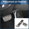 Toyota Camry Automatic Foot Accelerator Pedal Covers (2018-2022)
