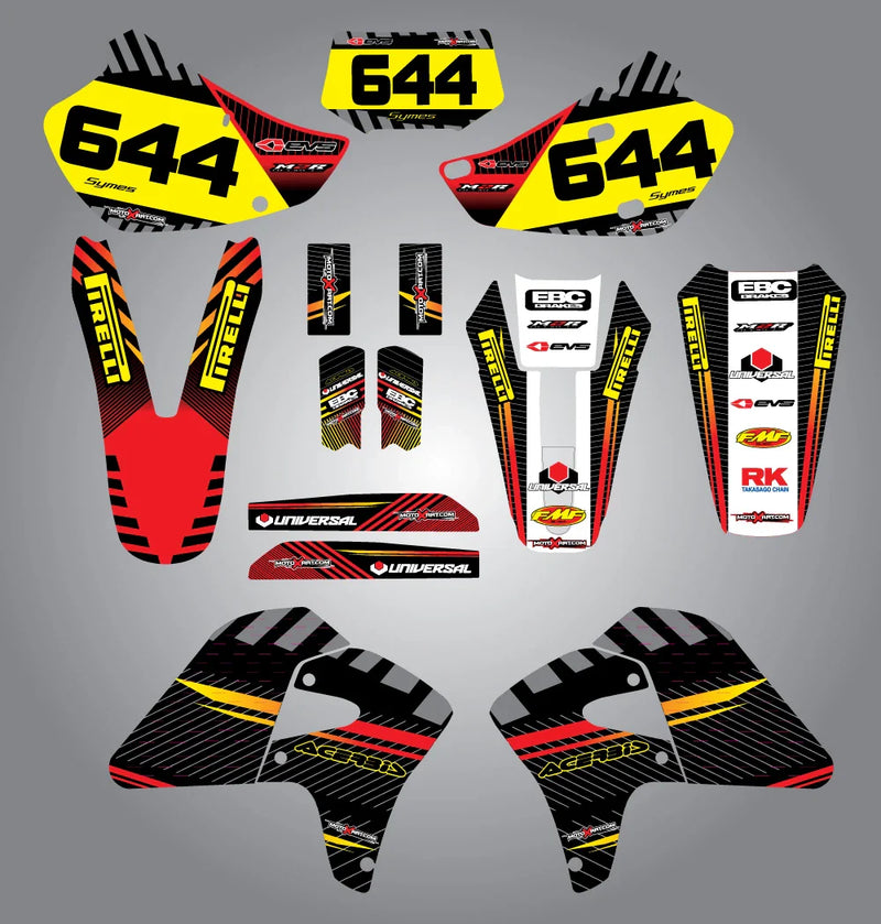 Honda XR 650R Full Custom Graphic Kit (2000-2009)