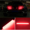 Camping Caravan Boat Car Waterproof 2 x 12V Red DRL COB LED Strip Light Bars