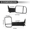 Dodge Ram 1500 2500 Tow Mirrors with Lights (2009-2018)