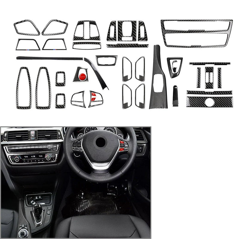 BMW 3 Series F30 GT F34 39 Pcs Interior Trim (2013-2019)