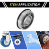 Scooter Skateboard Wheel Deep Groove Ball Bearings P6 17x35x10mm 1 Pc