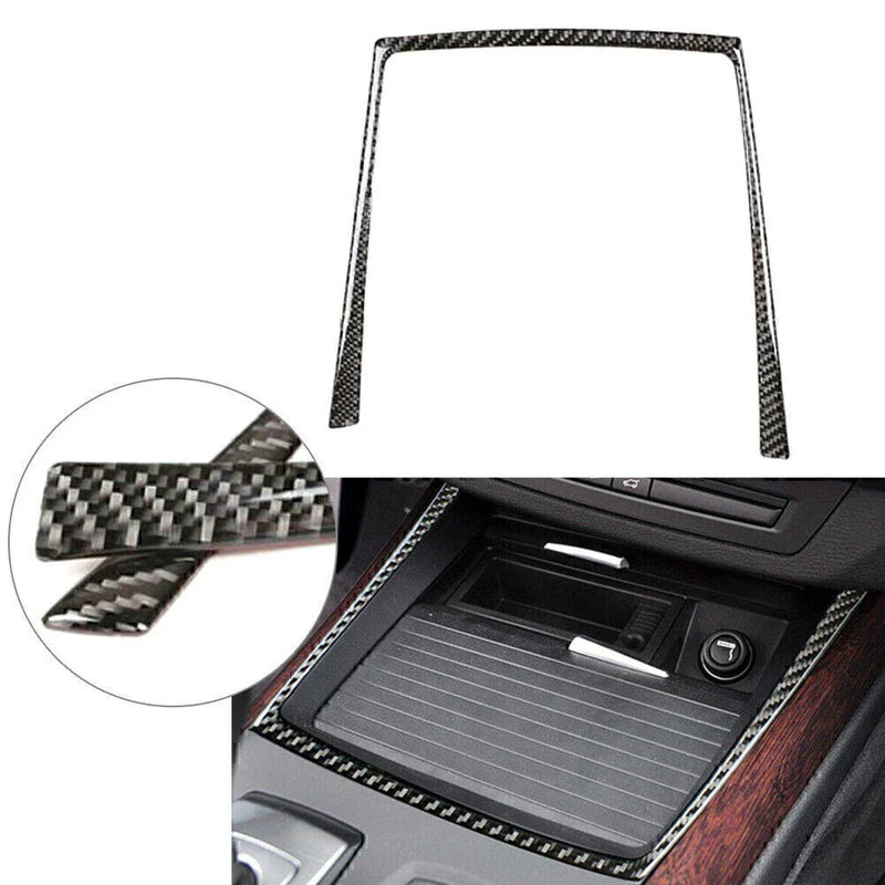 BMW X5 X6 E70 E71 Carbon Fiber Water Cup Holder Trim (2009-2013)