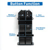 Honda City Front Right Power Window Switch (2014-2020)
