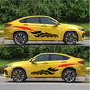 Cars and Trucks Eye Catching Racing Side Stripes Decal Vinyl Stickers