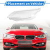 BMW 5 Series 1 Pc Front Left Headlight Lens Cover (2005-2010)