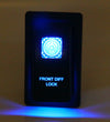 Dual LED Backlit DIFF Lock Rocker Switch