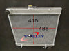 MERCEDES W123 200 230 250 280 C CE T TE 200D 220D 240D 300D Radiator (1976-1985)