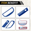 Jeep Wrangler JK (2007-2017) Blue Glove Box Handle Switch Cover Trim