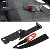 Ford F150 F250 F350 Rear Seat Quick Latch Release Kit Black Strap (2004-2023)