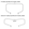 Harley Touring Ultra Limited Black Engine Guard Highway Crash Bar (09-24)