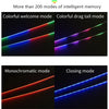 Car SUV - Bluetooth Control 64 Color LED Atmosphere Lights