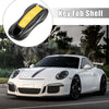 Porsche Panamera Cayenne 1x Black Painted Key Cover Fob Shell