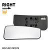 Ford F-250 F-350 Heated Right Mirror Glass Replacement (2011-2016)
