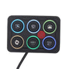 UTV Boat 6 Gang Switch Panel Circuit Control Relay System