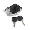 KAWASAKI KZ1000 Fuel Gas Tank Cap Cover Lock + 2 Keys Chrome (1981-1983)