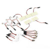 Car Interior 5x White LED 5050 15SMD Dome Lights (Universal)